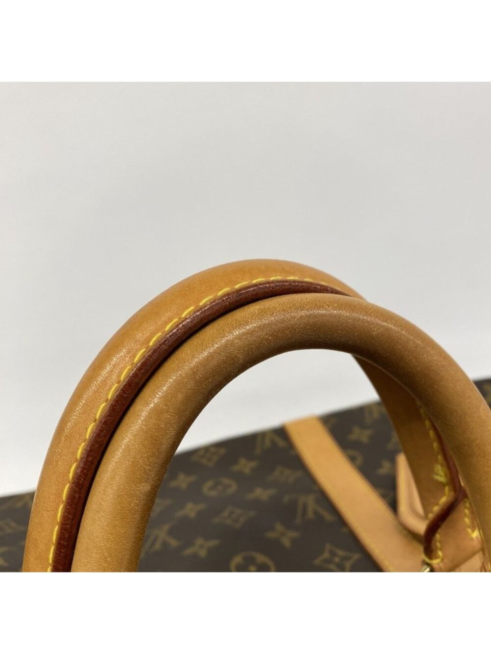 Louis Vuitton Boston Bag Monogram Keepall 50 Brown - Picture 8 of 10